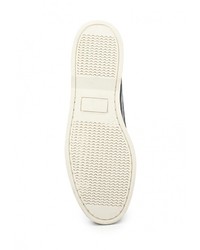 Темно-синие кожаные топсайдеры от Storm