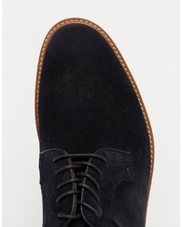 Темно-синие кожаные туфли дерби от Aldo