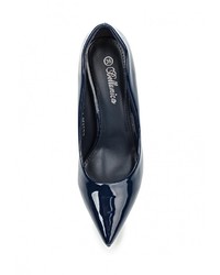 Темно-синие кожаные туфли от Bellamica