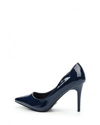 Темно-синие кожаные туфли от Bellamica