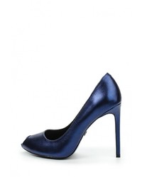 Темно-синие кожаные туфли от Calipso