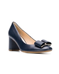 Темно-синие кожаные туфли от Högl