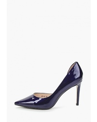 Темно-синие кожаные туфли от Just Couture