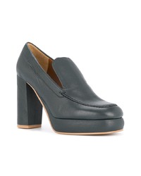 Темно-синие кожаные туфли от See by Chloe