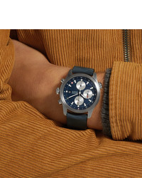 Мужские темно-синие кожаные часы от Bremont