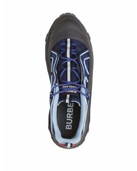 Мужские темно-синие кроссовки от Burberry
