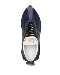 Мужские темно-синие кроссовки от Lanvin