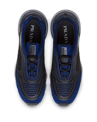 Мужские темно-синие кроссовки от Prada