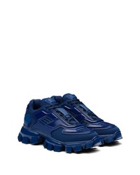 Мужские темно-синие кроссовки от Prada