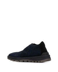 Мужские темно-синие кроссовки от Etro