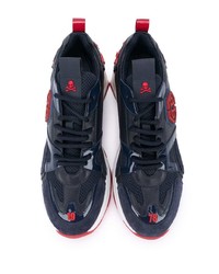 Мужские темно-синие кроссовки от Philipp Plein