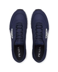 Мужские темно-синие кроссовки от Prada