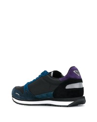 Мужские темно-синие кроссовки от Emporio Armani