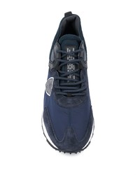 Мужские темно-синие кроссовки от Philippe Model Paris