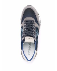 Мужские темно-синие кроссовки от Premiata