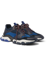 Мужские темно-синие кроссовки от Moncler