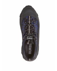Мужские темно-синие кроссовки от Burberry