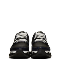 Мужские темно-синие кроссовки от Fendi