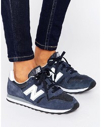 Женские темно-синие кроссовки от New Balance