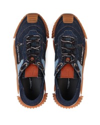 Мужские темно-синие кроссовки от Dolce & Gabbana