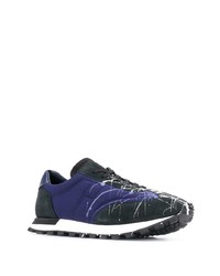 Мужские темно-синие кроссовки от Maison Margiela