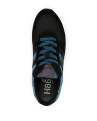 Мужские темно-синие кроссовки от Hogan