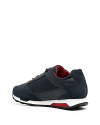 Мужские темно-синие кроссовки от BOSS