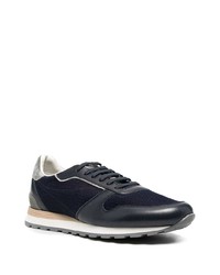 Мужские темно-синие кроссовки от Brunello Cucinelli