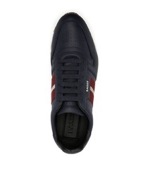 Мужские темно-синие кроссовки от Bally