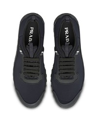 Мужские темно-синие кроссовки от Prada