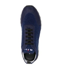 Мужские темно-синие кроссовки от Kiton