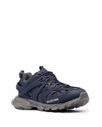 Мужские темно-синие кроссовки от Balenciaga