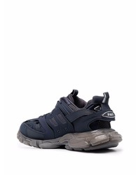 Мужские темно-синие кроссовки от Balenciaga