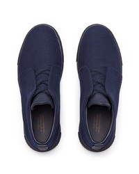 Мужские темно-синие кроссовки от Zegna