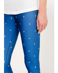 Темно-синие леггинсы от Reebok