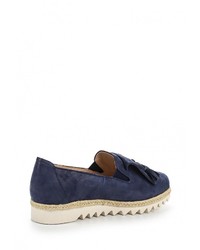 Женские темно-синие лоферы от Caprice