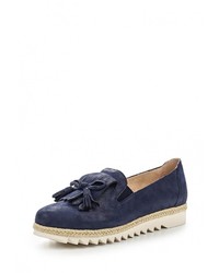 Женские темно-синие лоферы от Caprice