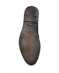 Мужские темно-синие лоферы от Guido Grozzi