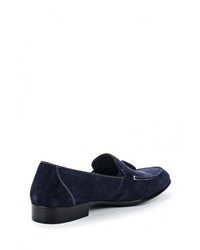 Мужские темно-синие лоферы от Just Couture