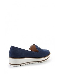 Женские темно-синие лоферы от Sergio Todzi