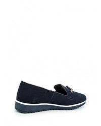 Женские темно-синие лоферы от Zenden Comfort