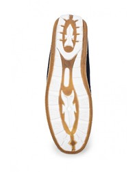 Мужские темно-синие мокасины от Elong