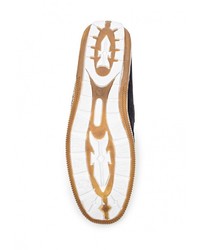 Мужские темно-синие мокасины от Elong