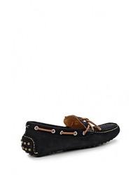 Мужские темно-синие мокасины от Mango Man