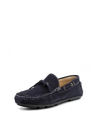 Мужские темно-синие мокасины от Moza-X