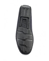 Мужские темно-синие мокасины от Moza-X