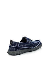 Мужские темно-синие мокасины от NexPero