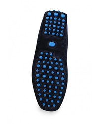 Мужские темно-синие мокасины от Versace Jeans