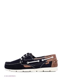 Мужские темно-синие мокасины от XTI