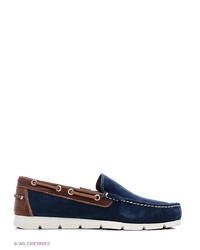Мужские темно-синие мокасины от XTI